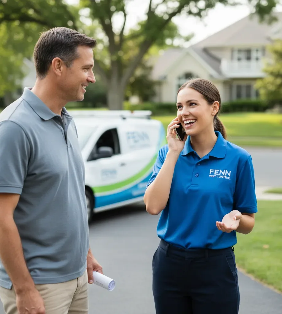 Fenn Pest Control customer support in Harts